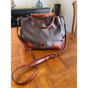DOONEY & BOURKE PEBBLED GRAIN BRENNA BAG
